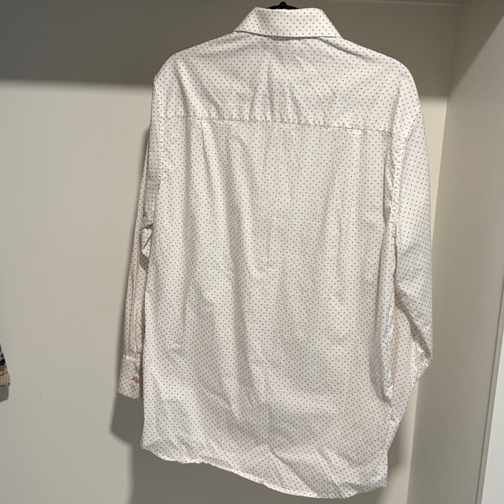 Nick Graham stylish dress shirt. Neck: 16-16.5. Sleeve 32/33. Cotton/spandex. - Picture 5 of 5